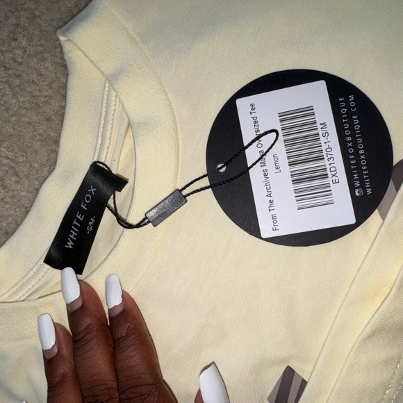 White Fox from the archives oversized tee - Picture 5 of 5